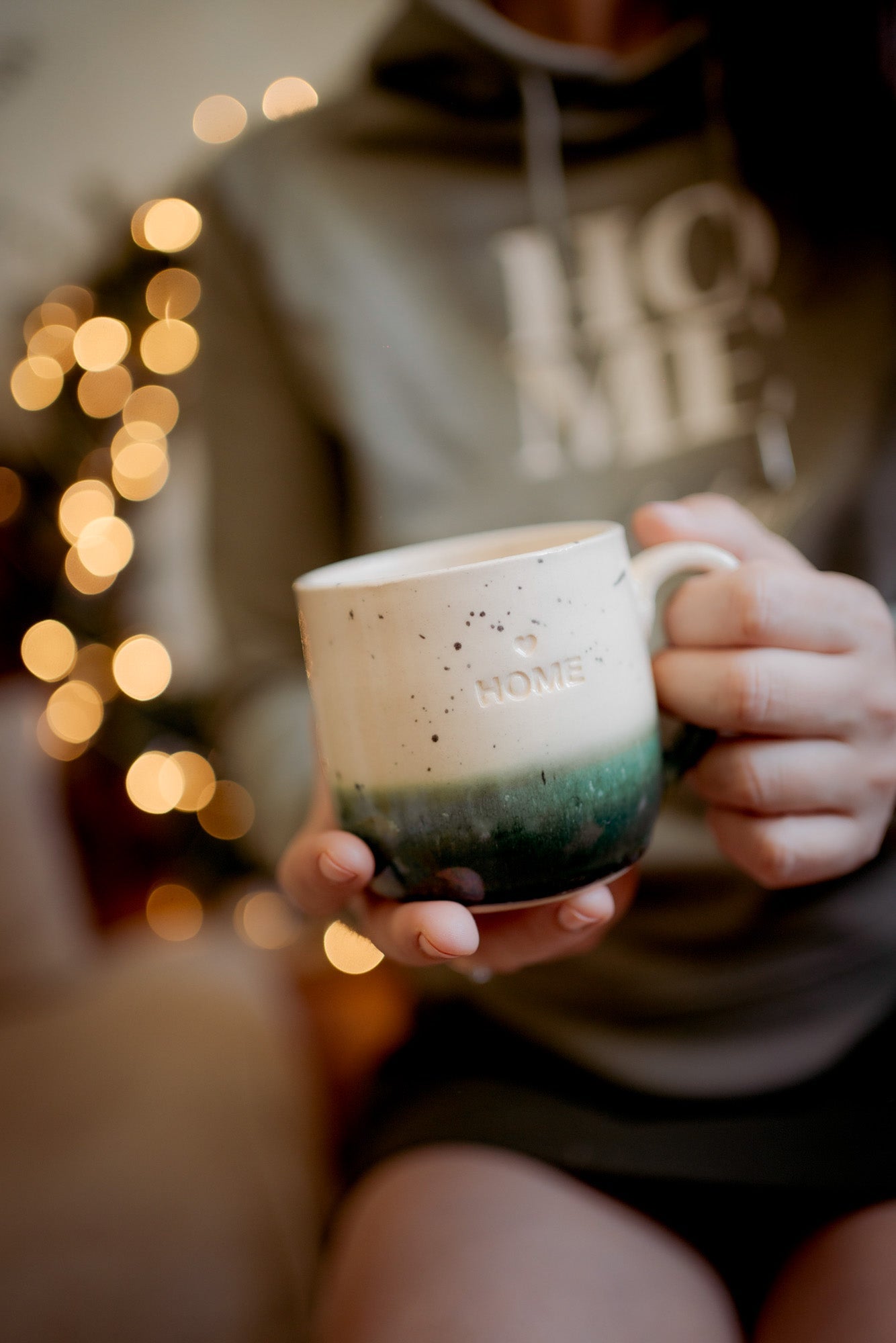 Ръчно изработена керамична чаша HOME