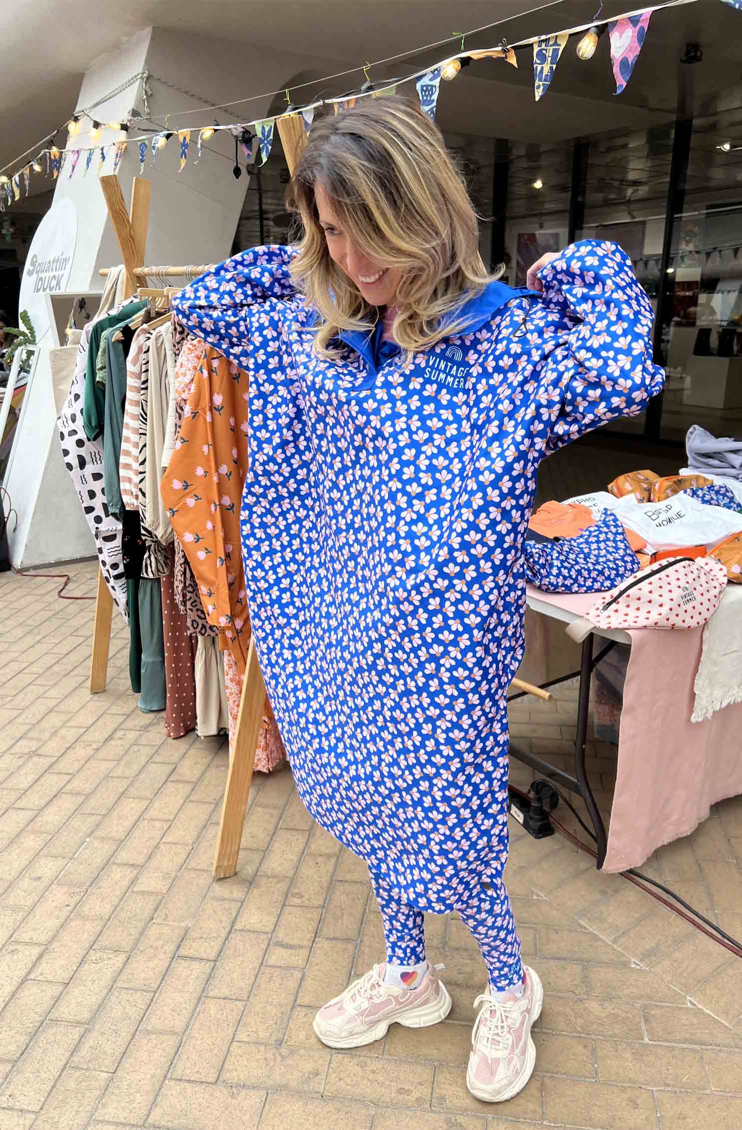 Весел дъждобран на цветя Маргаритки