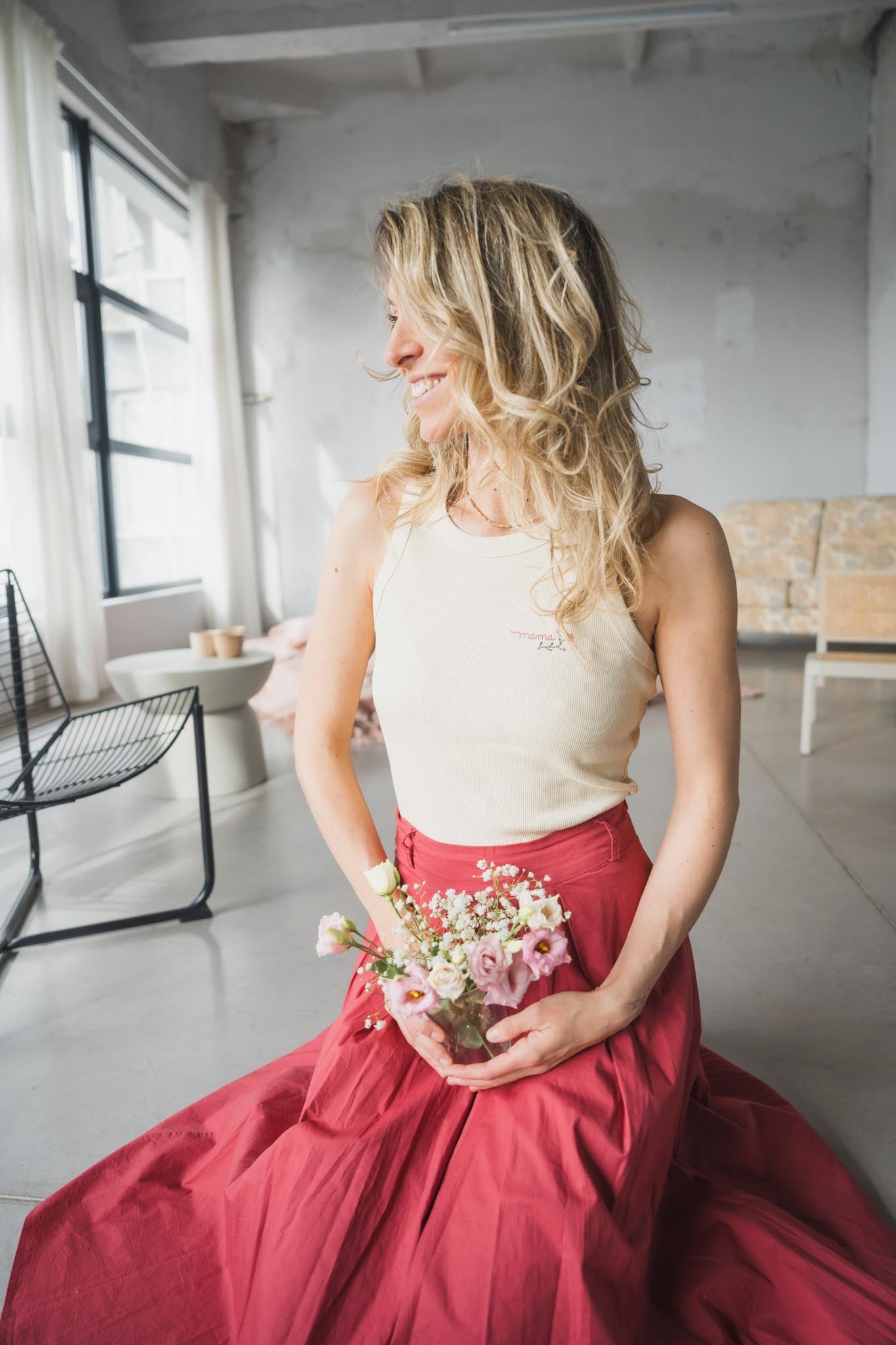 Екрю потник MAMA FLOWER