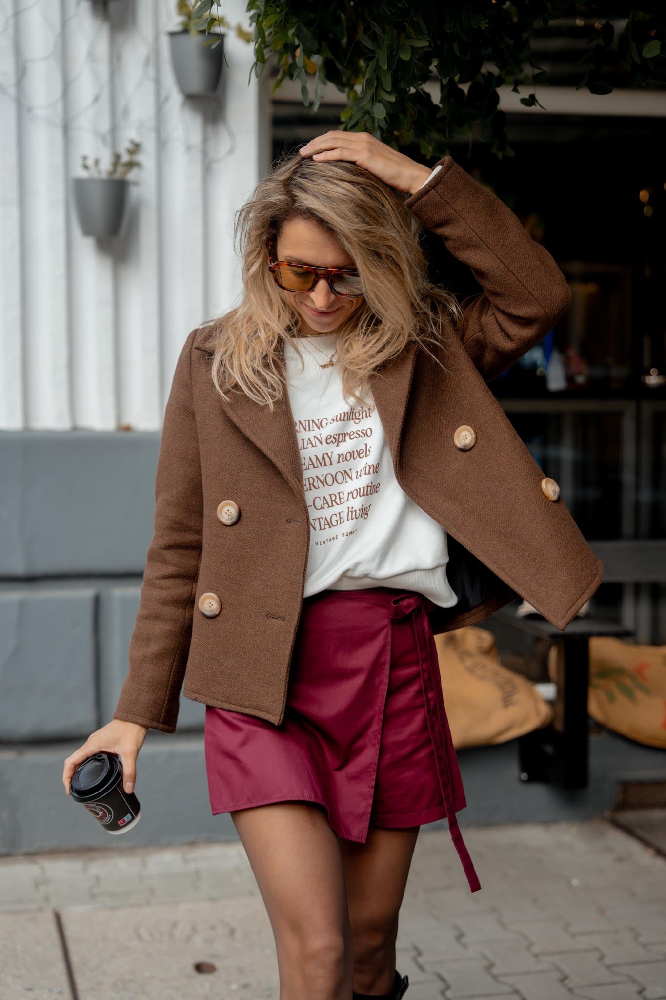 Бяла Блуза SELF CARE