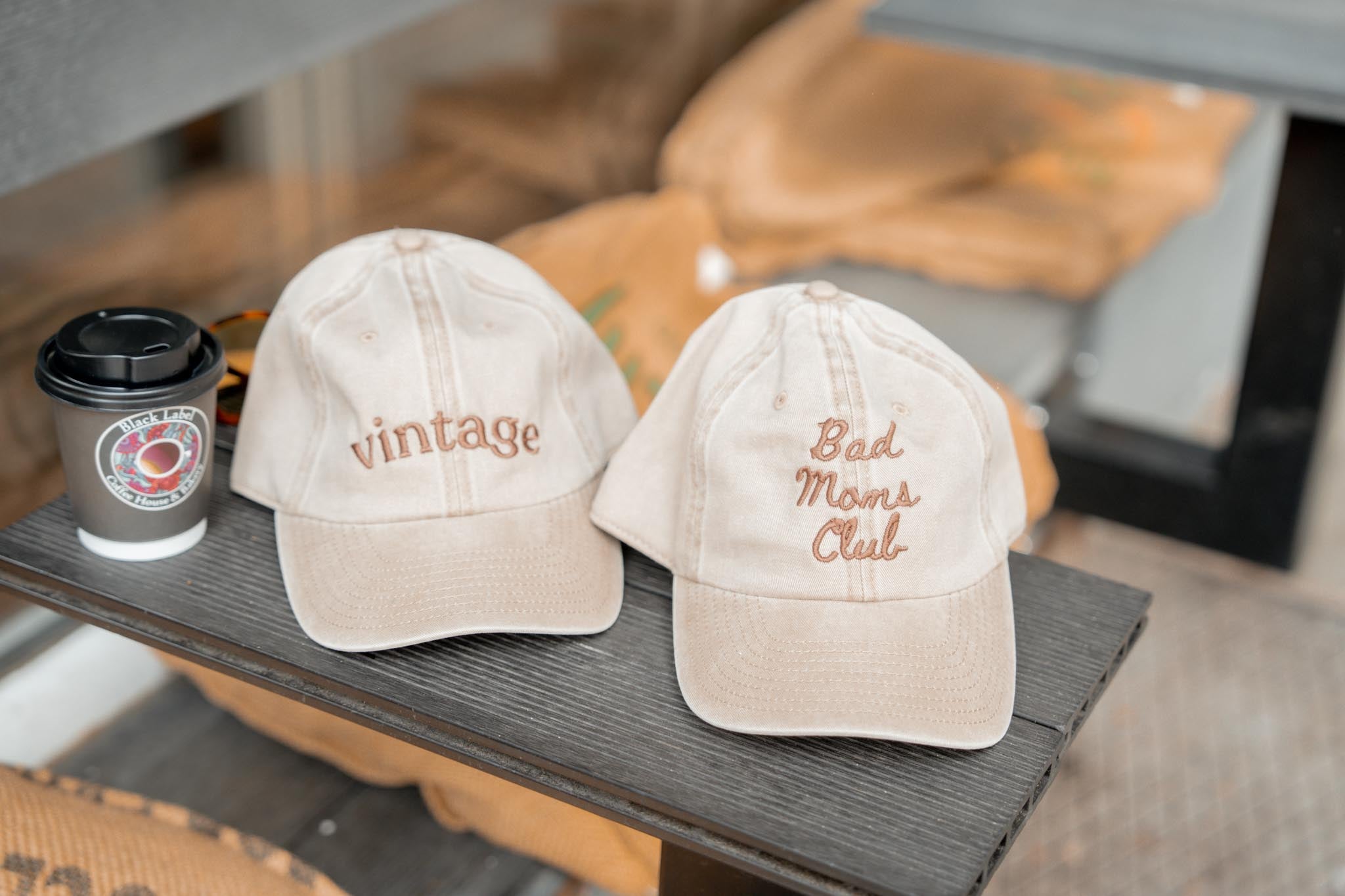 Шапка с козирка BAD MOMS CLUB