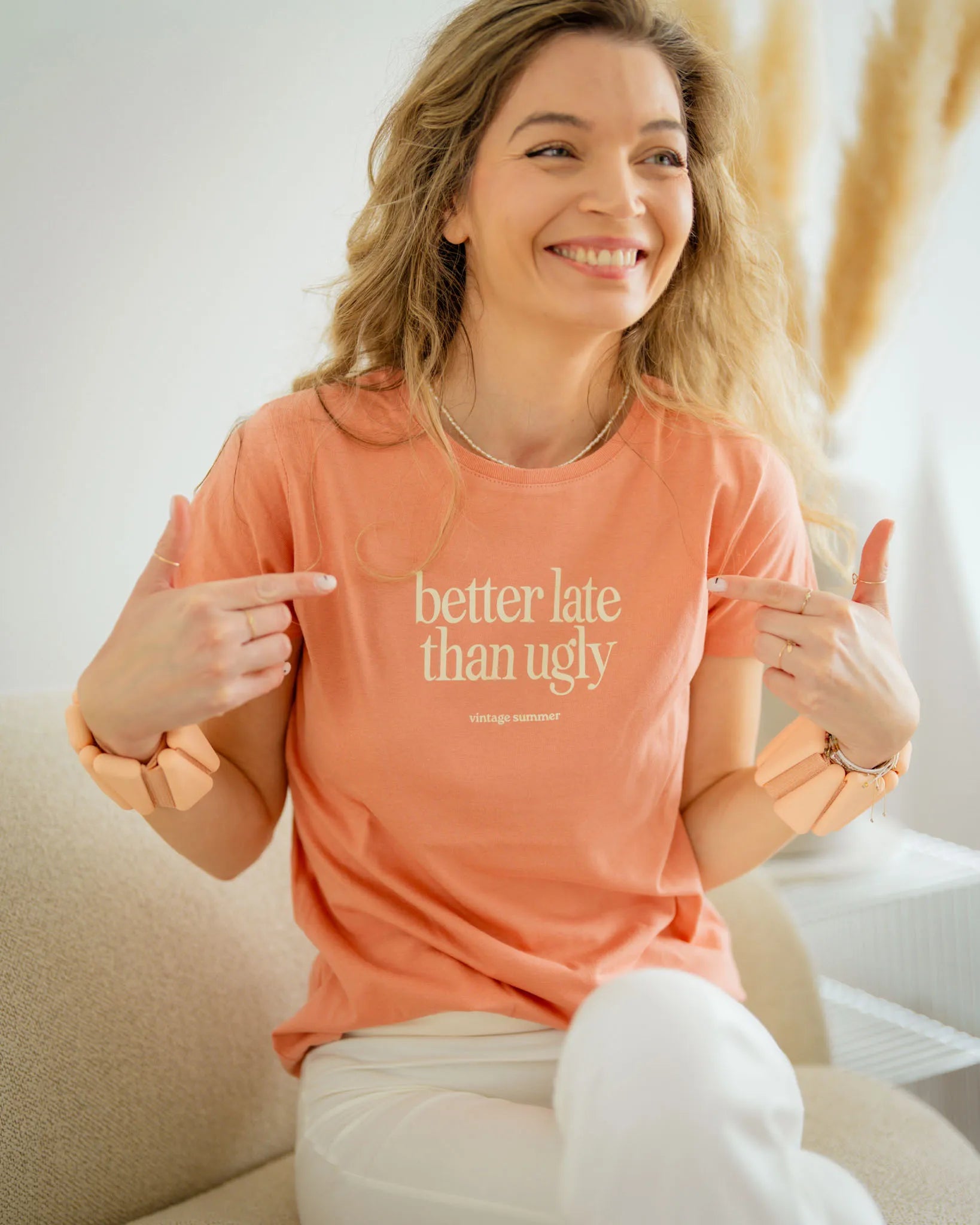 Тениска “Better Late Than Ugly"
