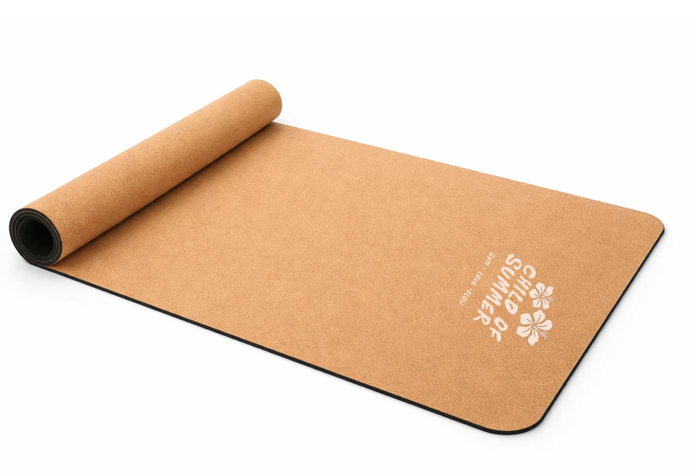 Йога постелка от корк SUN LOVE FLOW