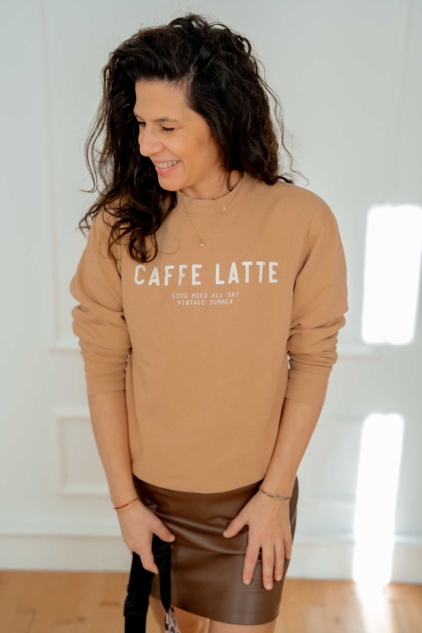 Кафява блуза CAFFEE LATTE