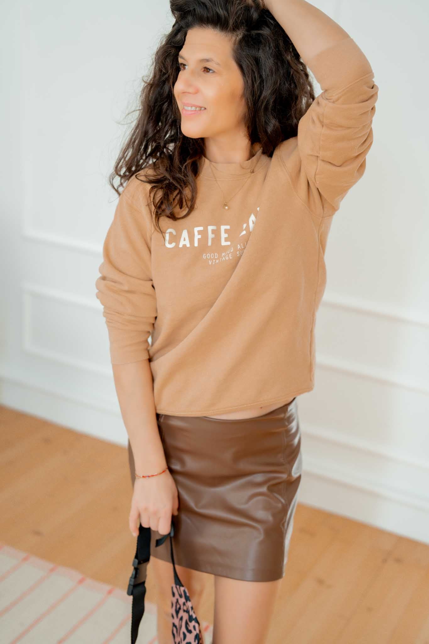 Кафява блуза CAFFEE LATTE