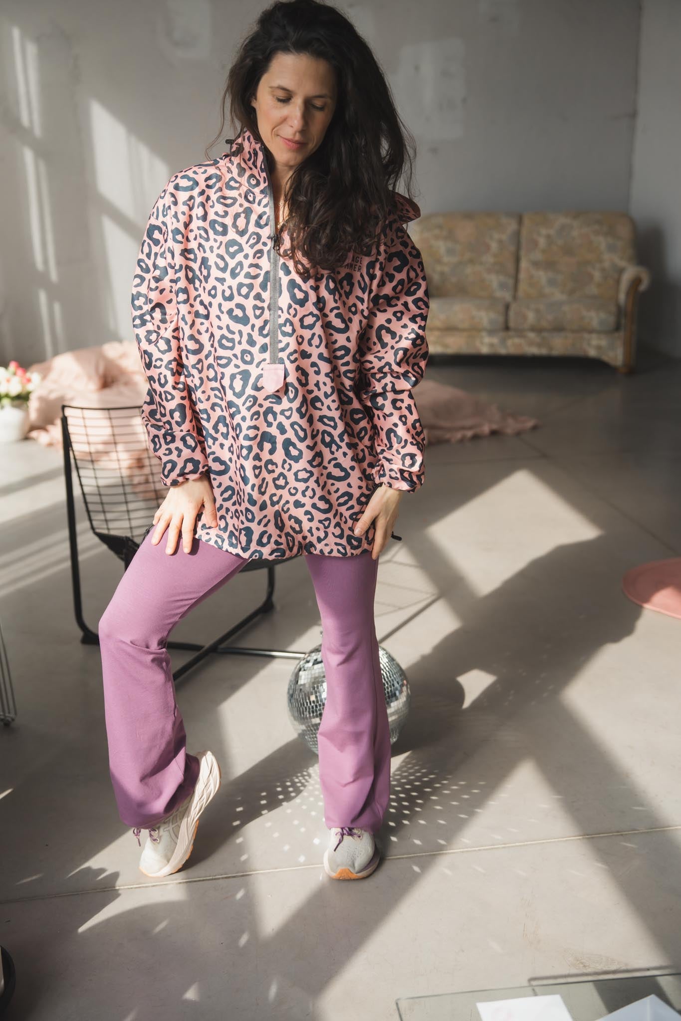 Водоустойчиво яке “Wild Chic” с леопардов принт