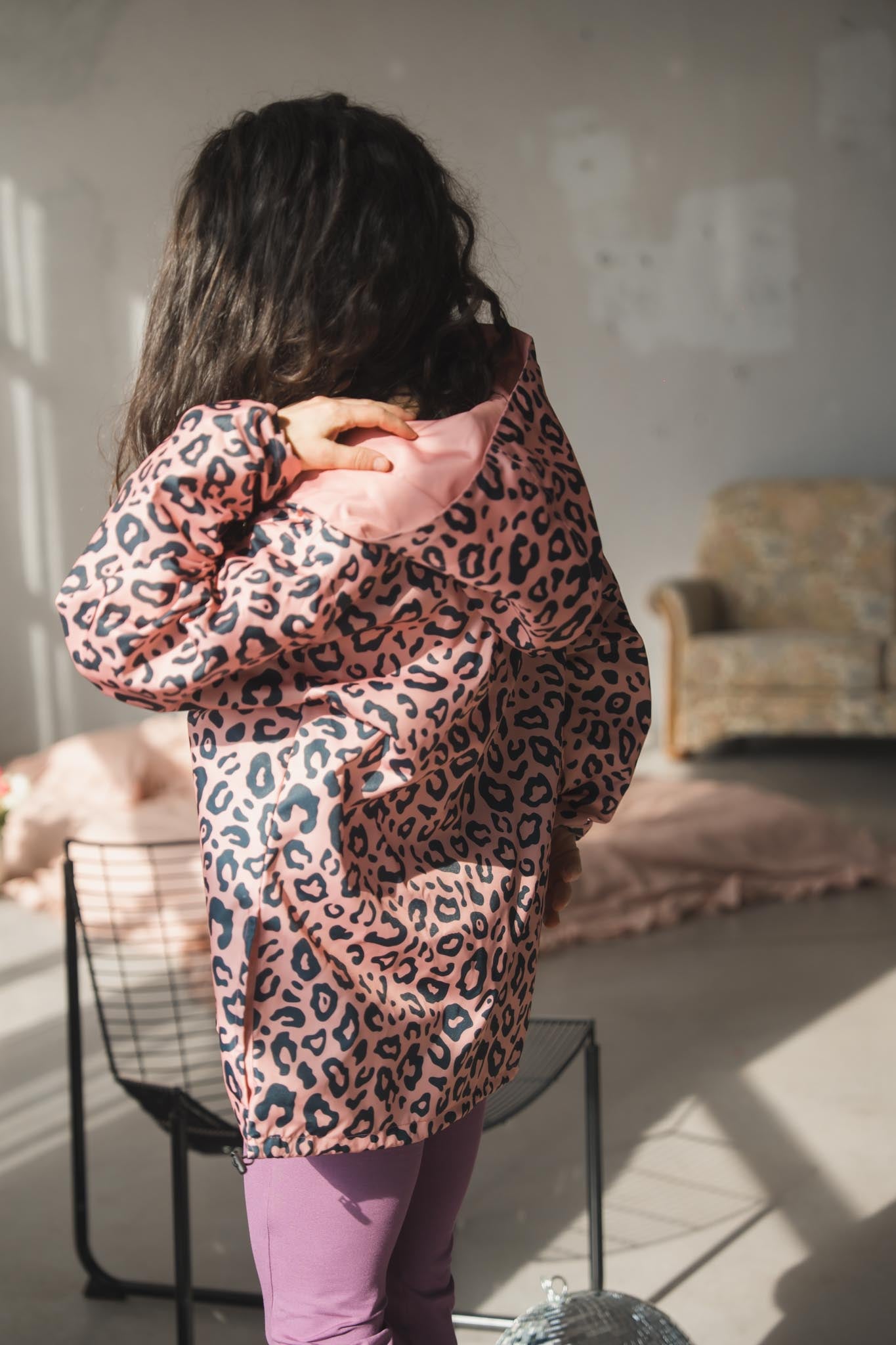 Водоустойчиво яке “Wild Chic” с леопардов принт