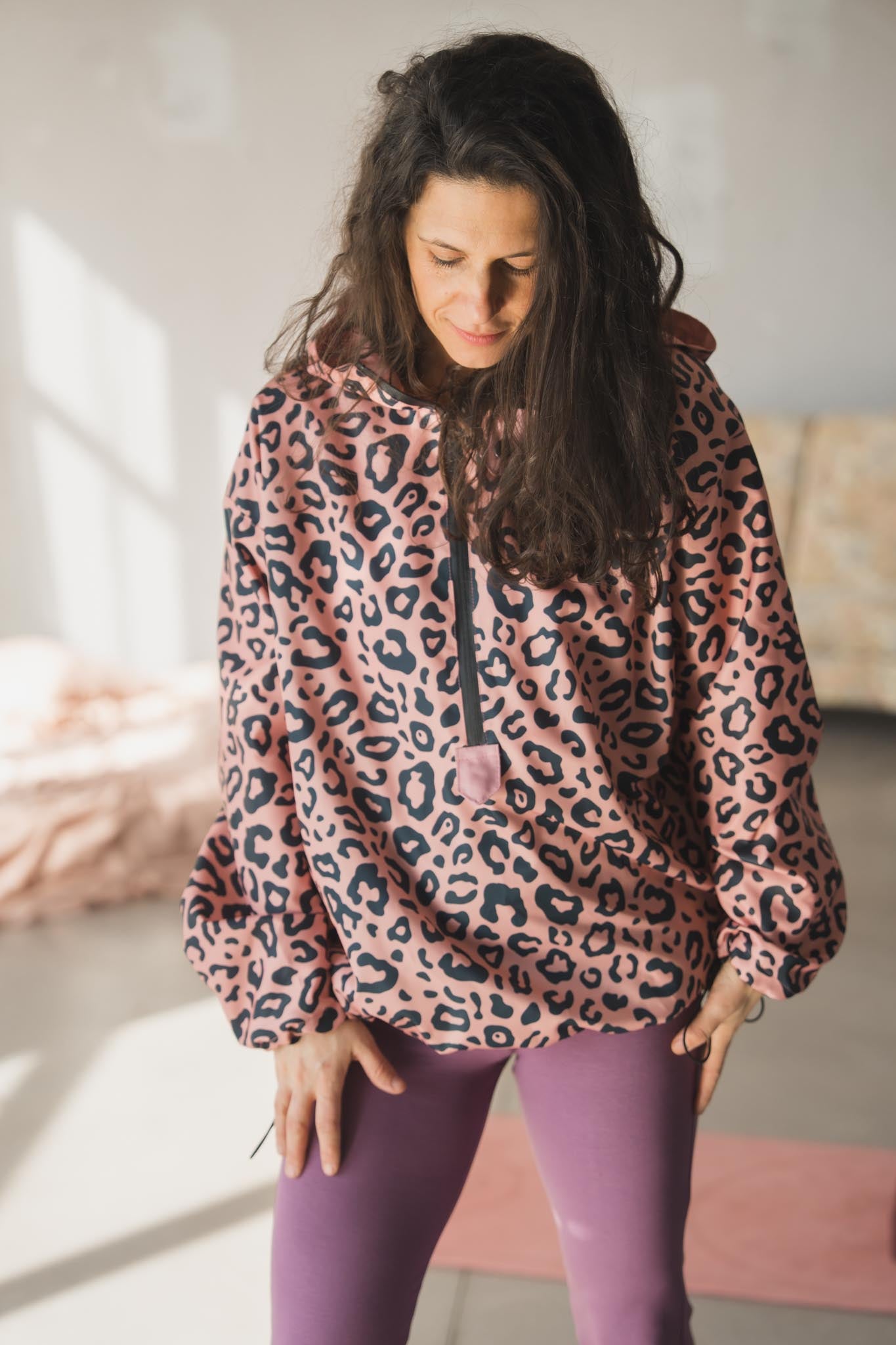 Водоустойчиво яке “Wild Chic” с леопардов принт