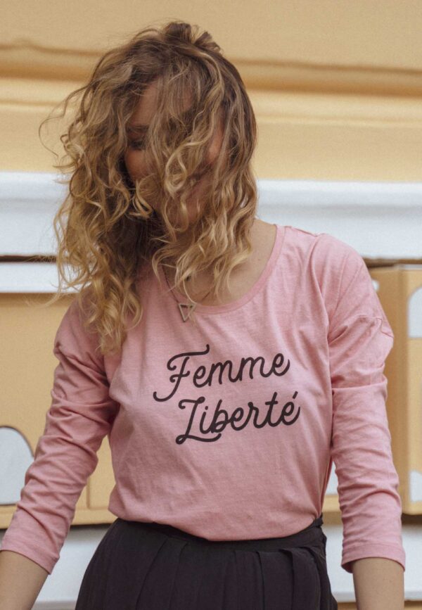 Розова блуза Femme Liberté