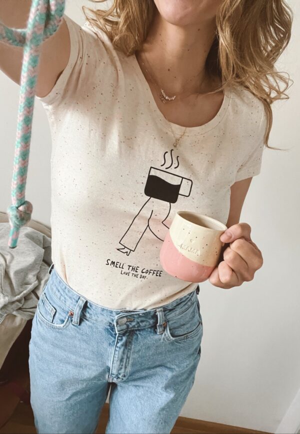 Тениска SMELL THE COFFEE